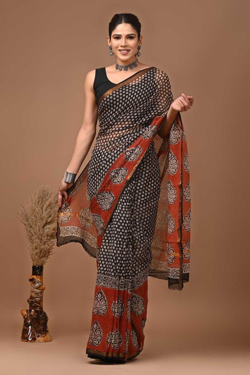 YNF KOTA SILK KESH388 137 SILK SAREE WHOLESALE KOTA GOLD BORDER FANCY SILK SAREE. MANUFACTURER- Kapda Export