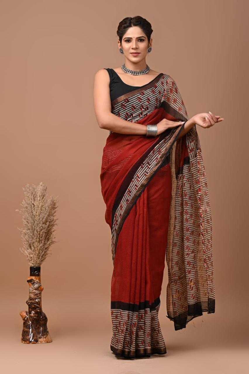 YNF KOTA SILK KESH388 137 SILK SAREE WHOLESALE KOTA GOLD BORDER FANCY SILK SAREE. MANUFACTURER- Kapda Export