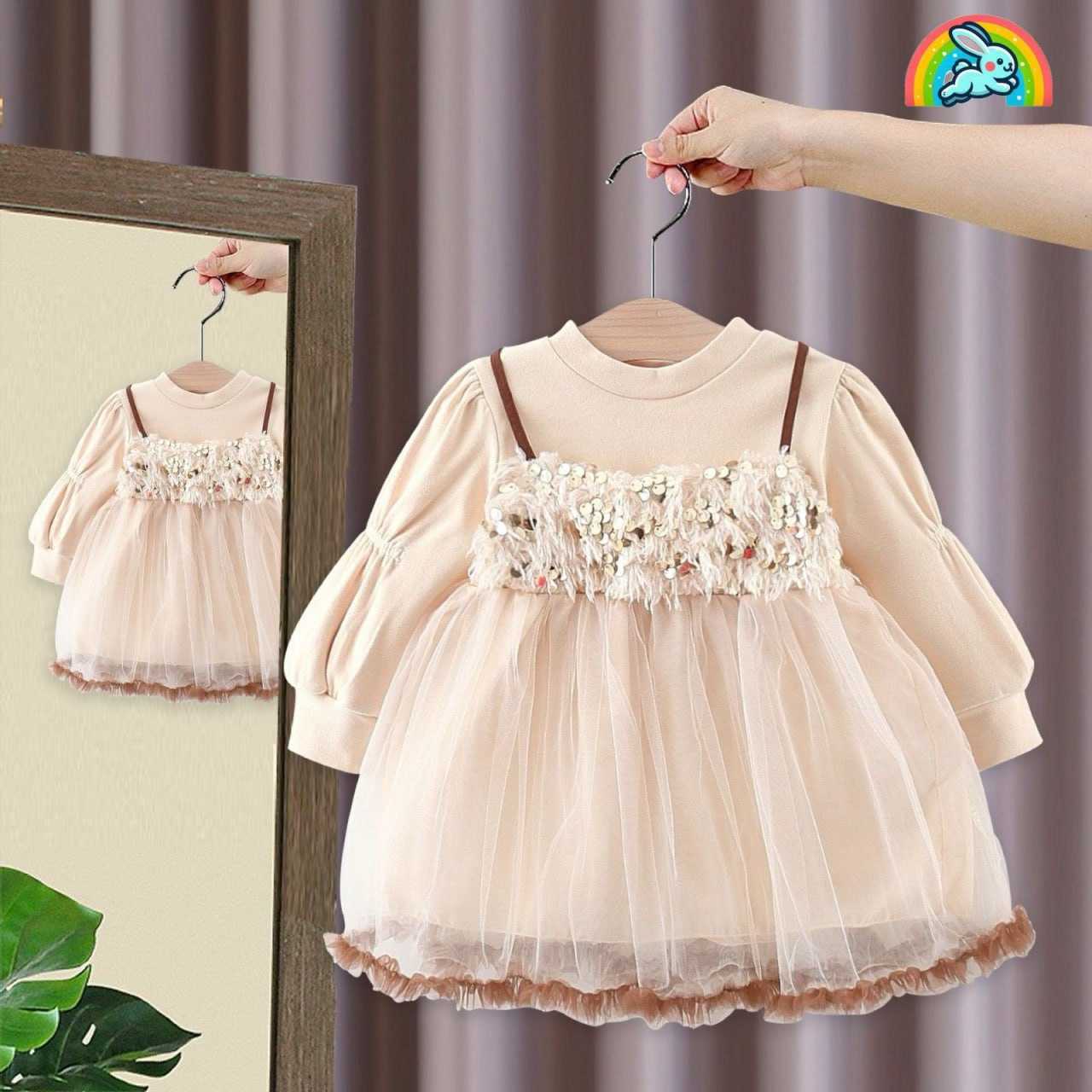 Ynf Net KESH386 LHO62 Kids Wear Wholesale Kids Frocks Girls Frock Girls Cotton Frocks Manufacturer- Kapda Export