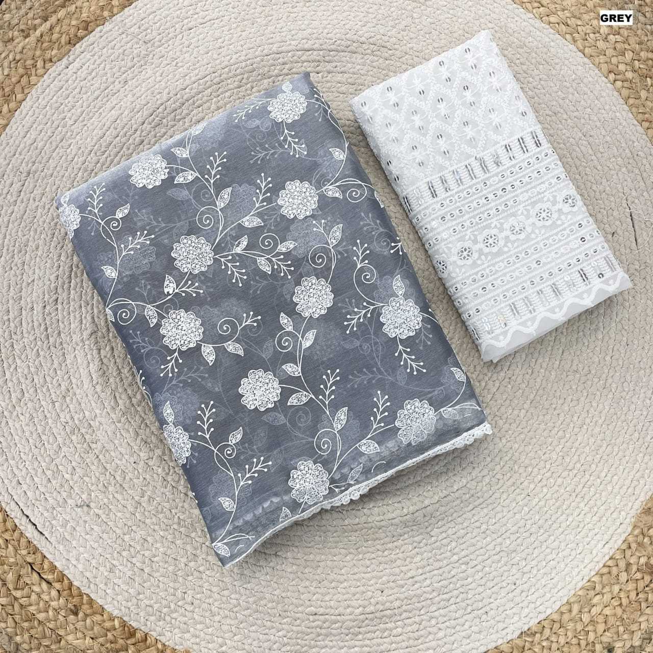 Ynf Chiffon KESH195 KRF46 Sarees Onam Sarees Karwa Chauth Sarees Wholesale Sequence Sarees Embroidered Sarees Heavy Work Sarees Manufacturer- Kapda Export