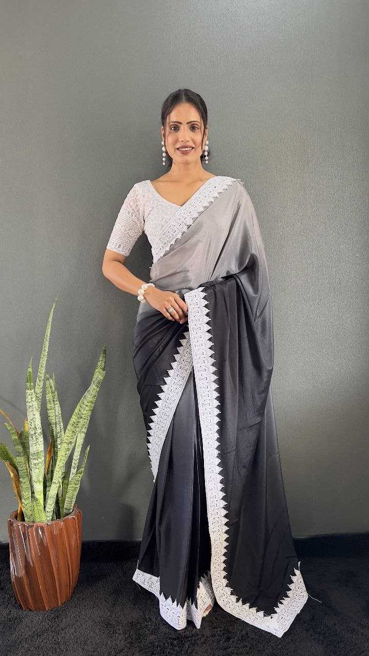 Ynf Chinon KESH464 DAMINI Sarees Wedding Collections Festive Collections Wholesale Fancy Sarees Chikan Sarees Festive Sarees Manufacturer- Kapda Export