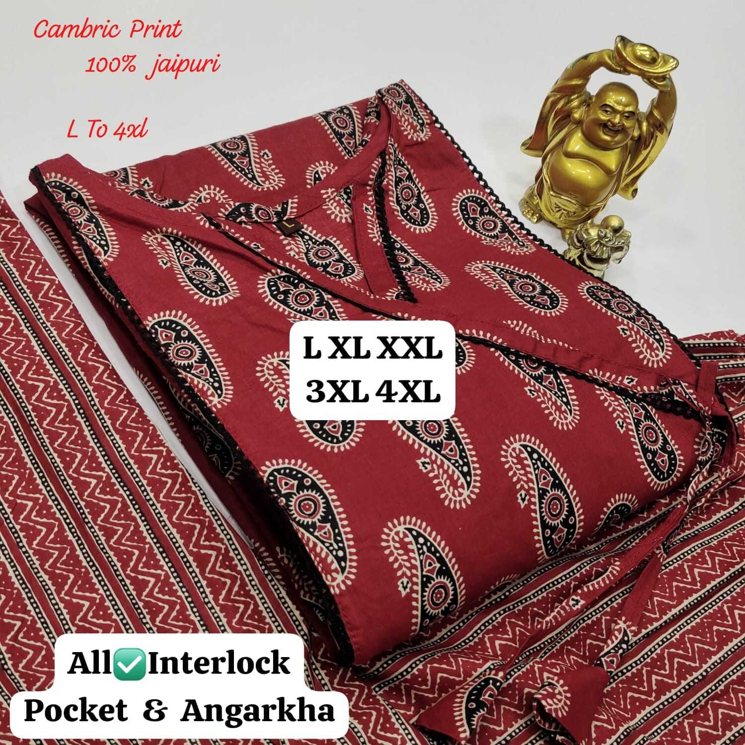 Ynf Cotton KESH418 D no 629 Kurti Wholesale Angrakha Kurtis Kurti With Pants Kurtis With Pockets Manufacturer- Kapda Export