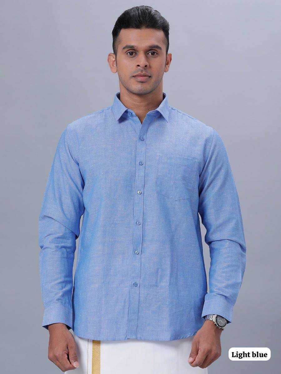 Ynf Cotton RIN125 INL01 Mens Wear Diwali Collections Festive Collections Wholesale Casual Wear Men Full Sleeves Shirts Men Plain Shirts Manufacturer- Kapda Export
