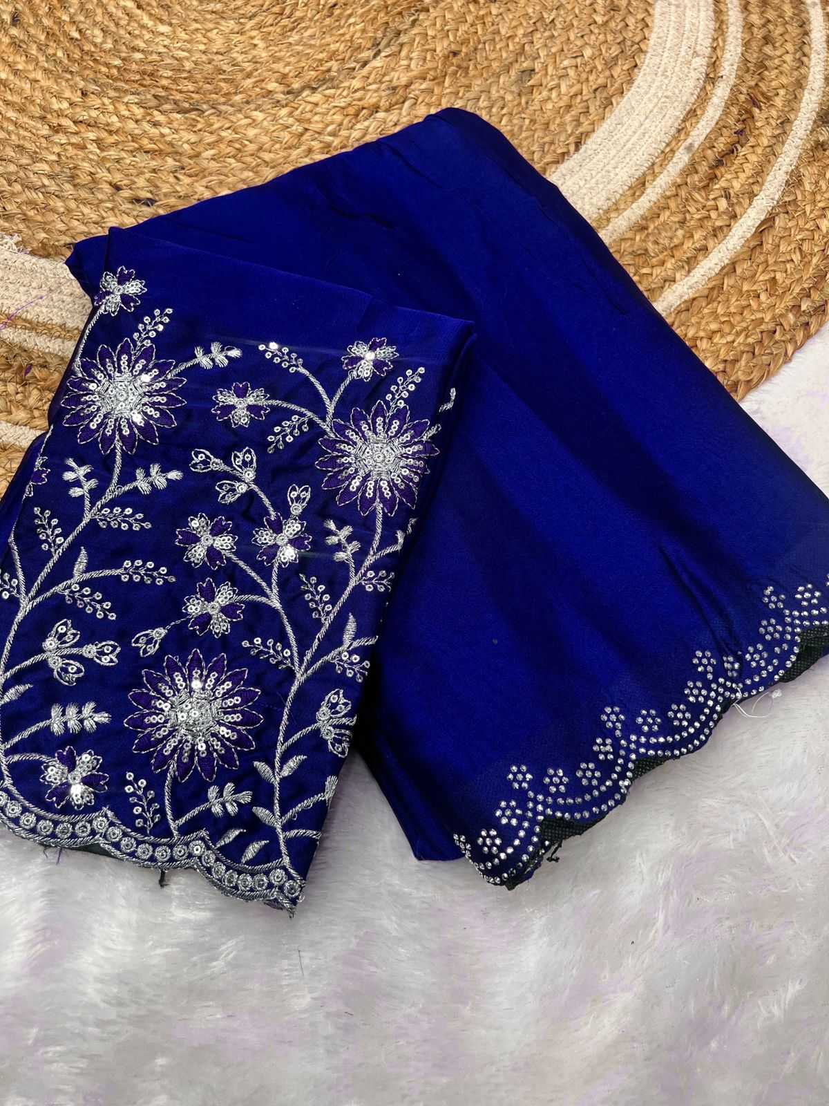 Ynf Fancy KESH195 KRF44 Sarees Wedding Collections Teej Sarees Wholesale Embroidered Sarees Cutwork Saree Swarovski Sarees Manufacturer- Kapda Export