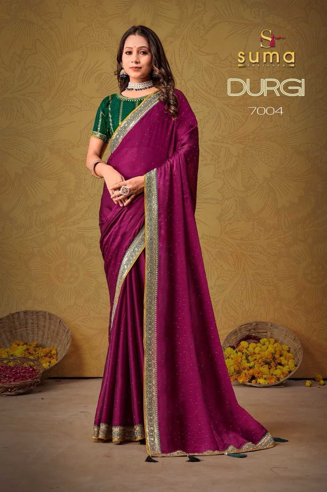 Ynf Rangoli Silk KESH416 DURGI 7001 Sarees Wedding Collections Festive Collections Wholesale Designer Sarees Holi Collections Ram Navami Collections Manufacturer- Kapda Export