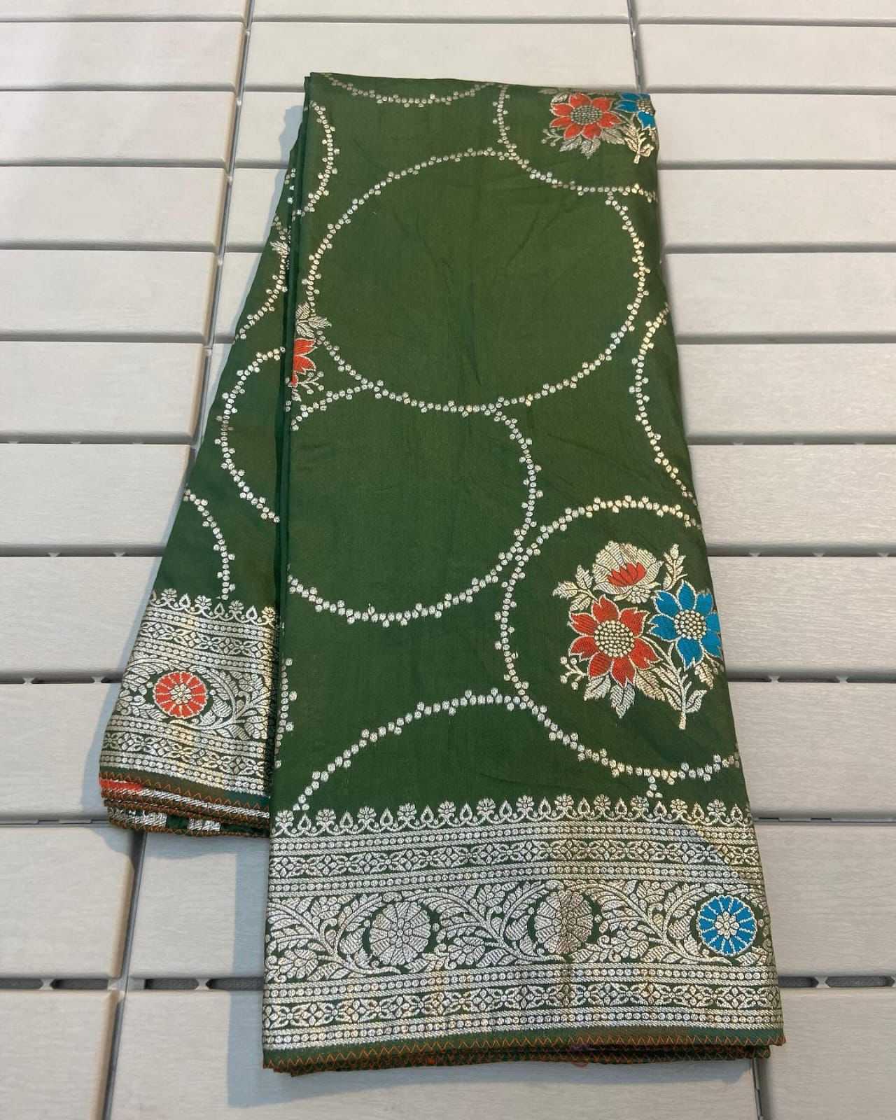 Ynf Russian Silk RIN101 ANT54 Silk Sarees Karwa Chauth Sarees Festive Collections Wholesale Soft Silk Sarees Brocade Sarees Zari Border Silk Sarees Manufacturer- Kapda Export