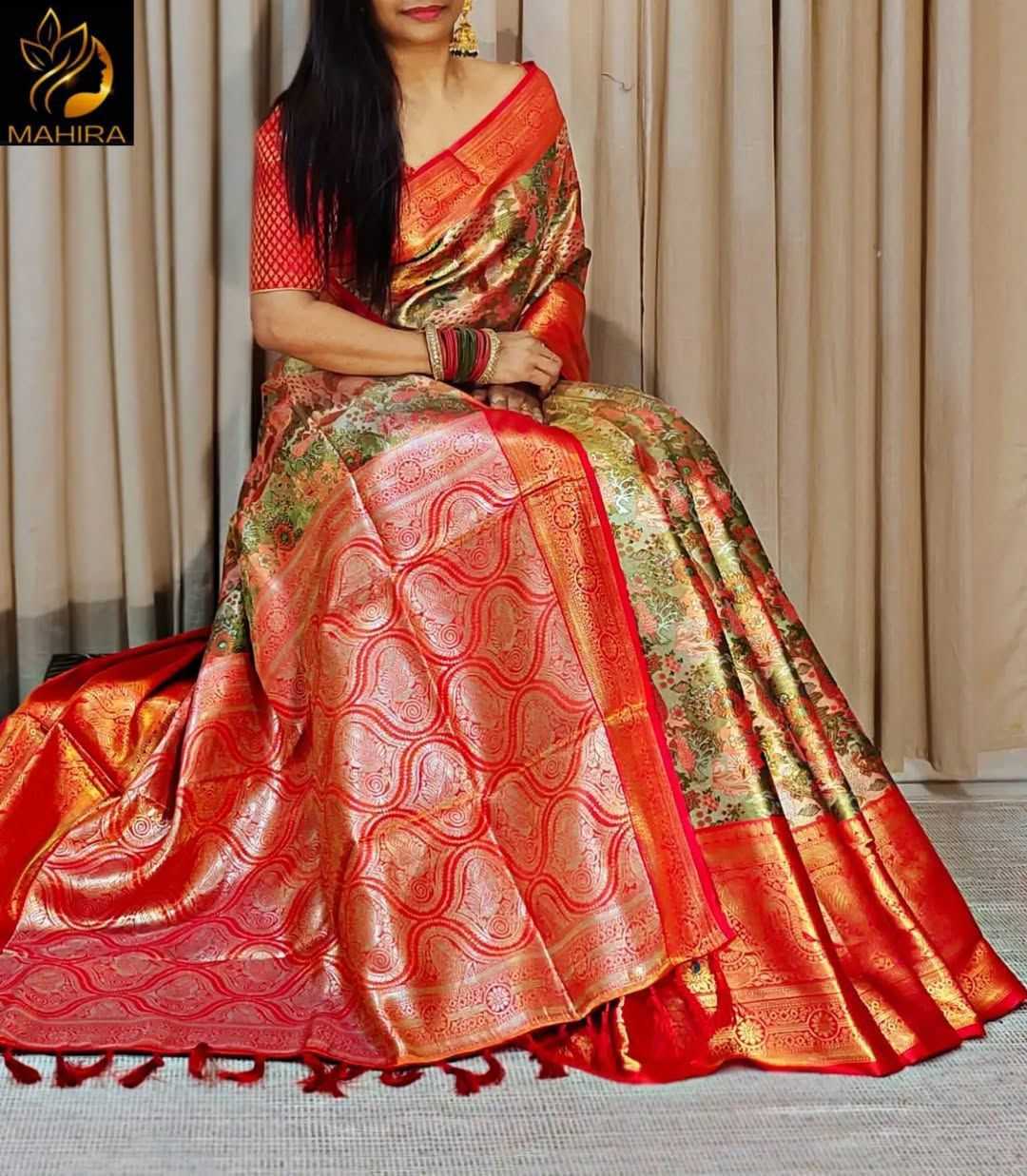 Ynf Silk KESH203 MTW18 Silk Sarees Wedding Collections Onam Sarees Wholesale Pattu Sarees Traditional Silk Sarees Designer Silk Sarees Manufacturer- Kapda Export