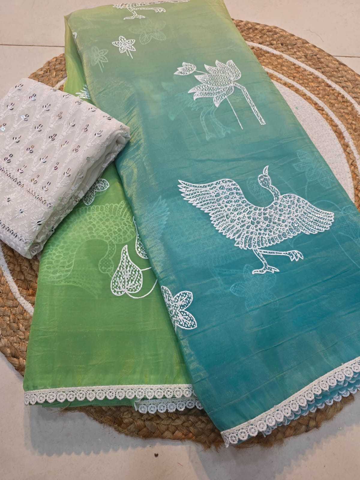 Ynf Soft Gold Crush KESH195 KRF31 Sarees Rakhi Collections Onam Sarees Wholesale Designer Sarees Work Sarees Chikan Sarees Manufacturer- Kapda Export