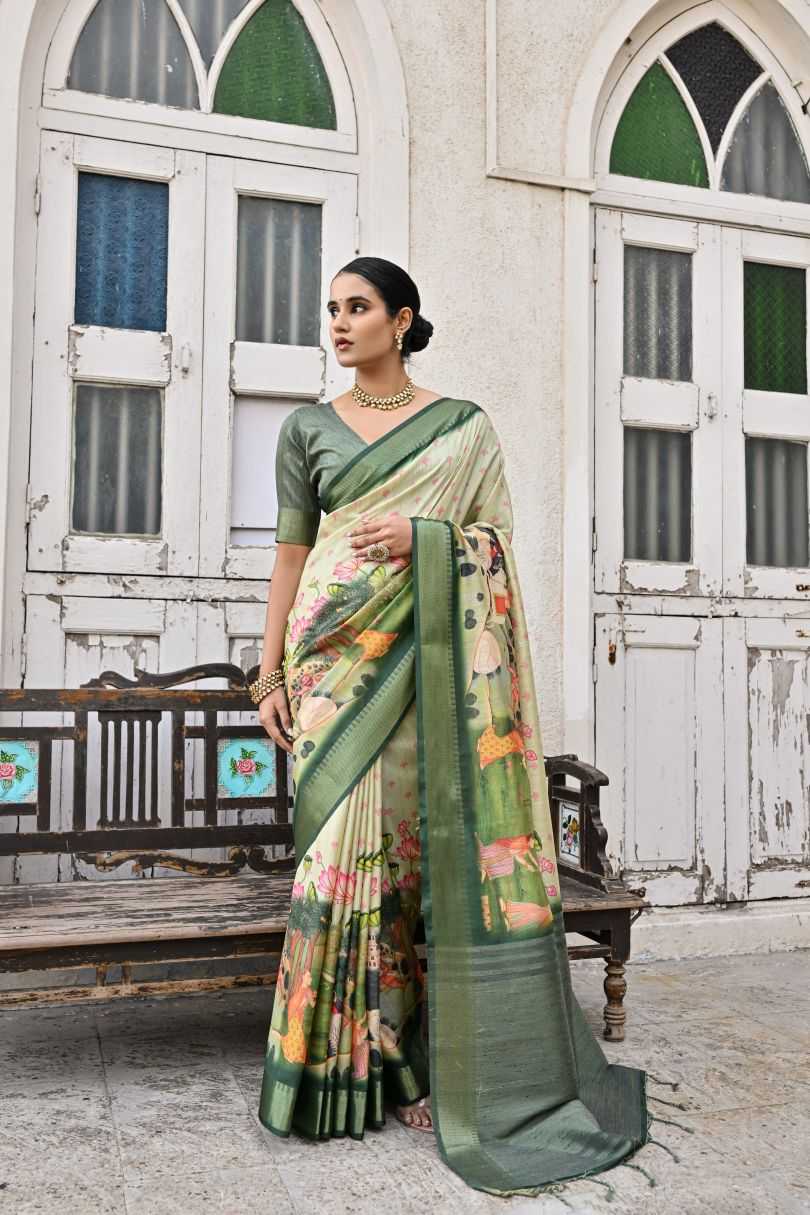 Ynf Soft Silk KESH165 TANIKA Silk Sarees Wholesale Soft Silk Sarees Bhagalpuri Silk Sarees Printed Silk Saree Manufacturer- Kapda Export
