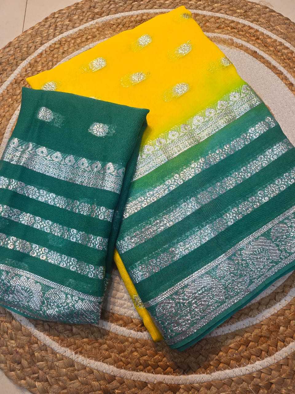 Ynf Viscose KESH195 KRF28 Sarees Wedding Collections Onam Sarees Wholesale Party Wear Sarees Georgette Sarees Viscose Saree Manufacturer- Kapda Export