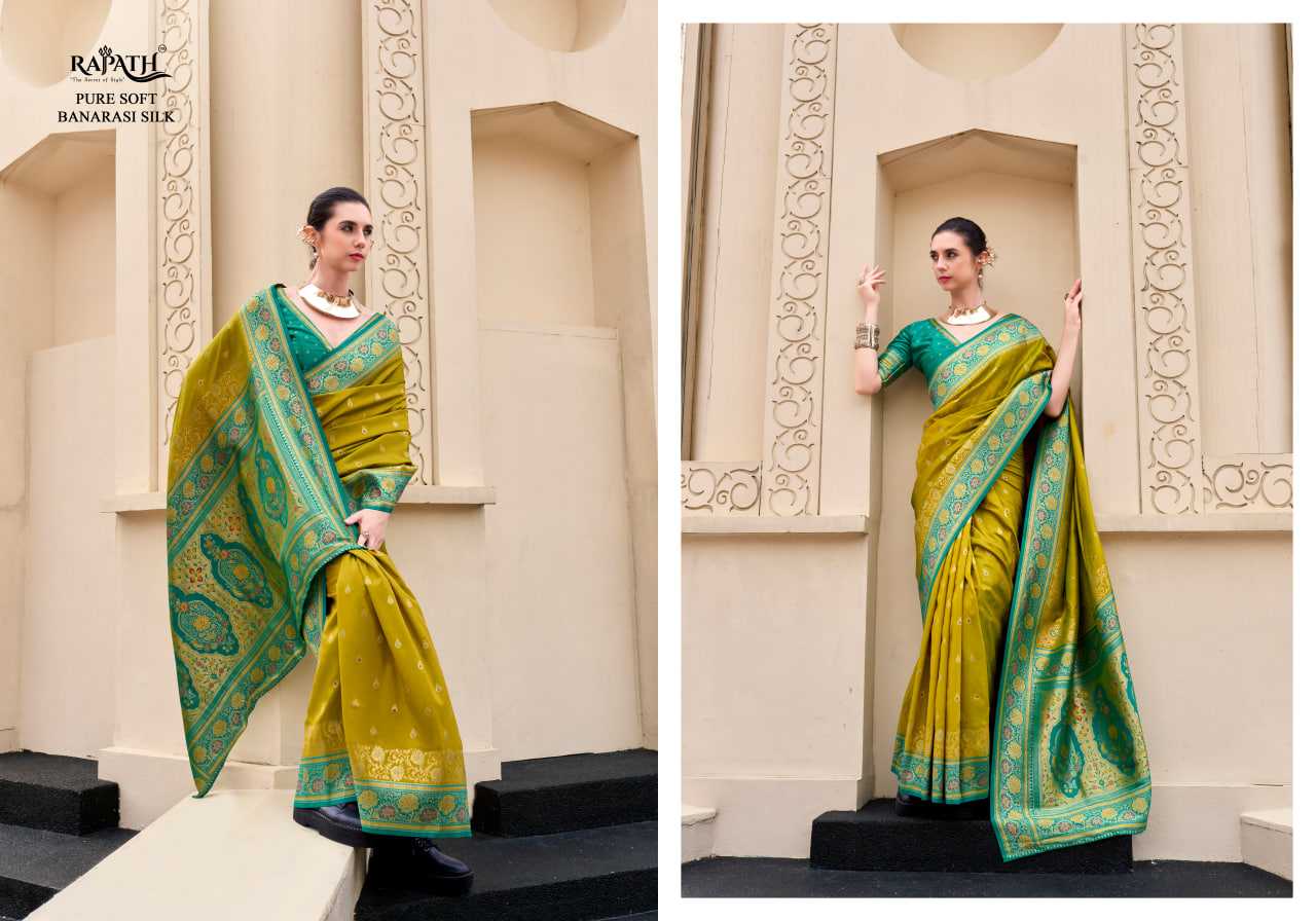 Ynf Banarasi Soft Silk RIN197 2674 Silk Sarees Wholesale Banarasi Silk Sarees Heavy Silk Sarees Pure Zari Silk Sarees Manufacturer- Kapda Export