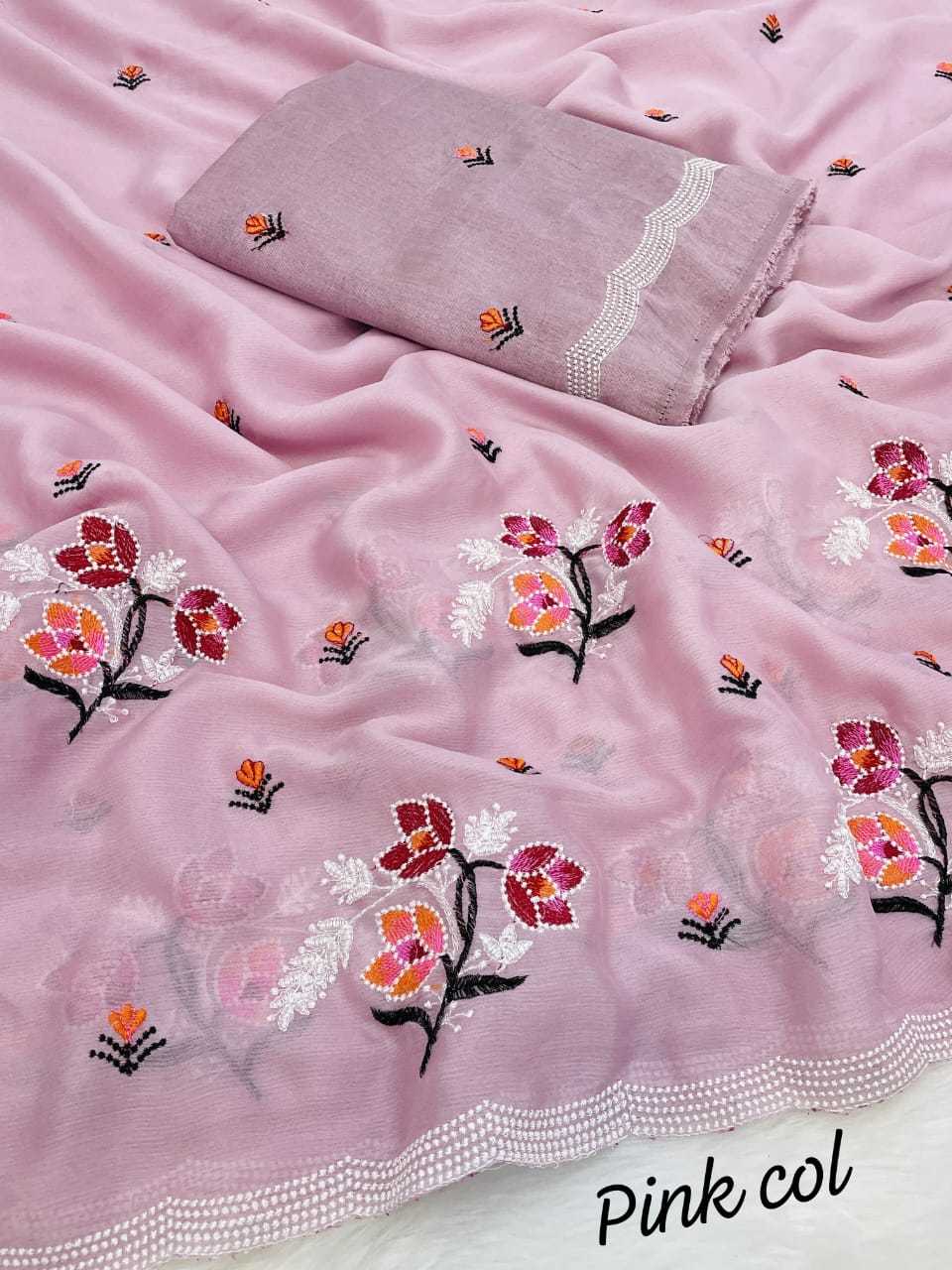 Ynf Chiffon RIN205 792 Sarees Wedding Collections Festive Collections Wholesale Chiffon Sarees Cocktail Party Outfits Ram Navami Collections Manufacturer- Kapda Export