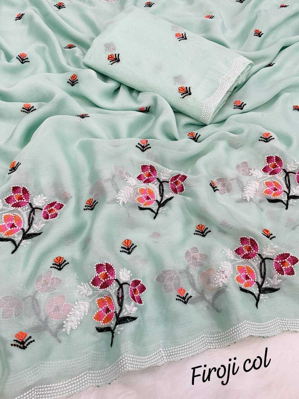 Ynf Chiffon RIN205 792 Sarees Wedding Collections Festive Collections Wholesale Chiffon Sarees Cocktail Party Outfits Ram Navami Collections Manufacturer- Kapda Export