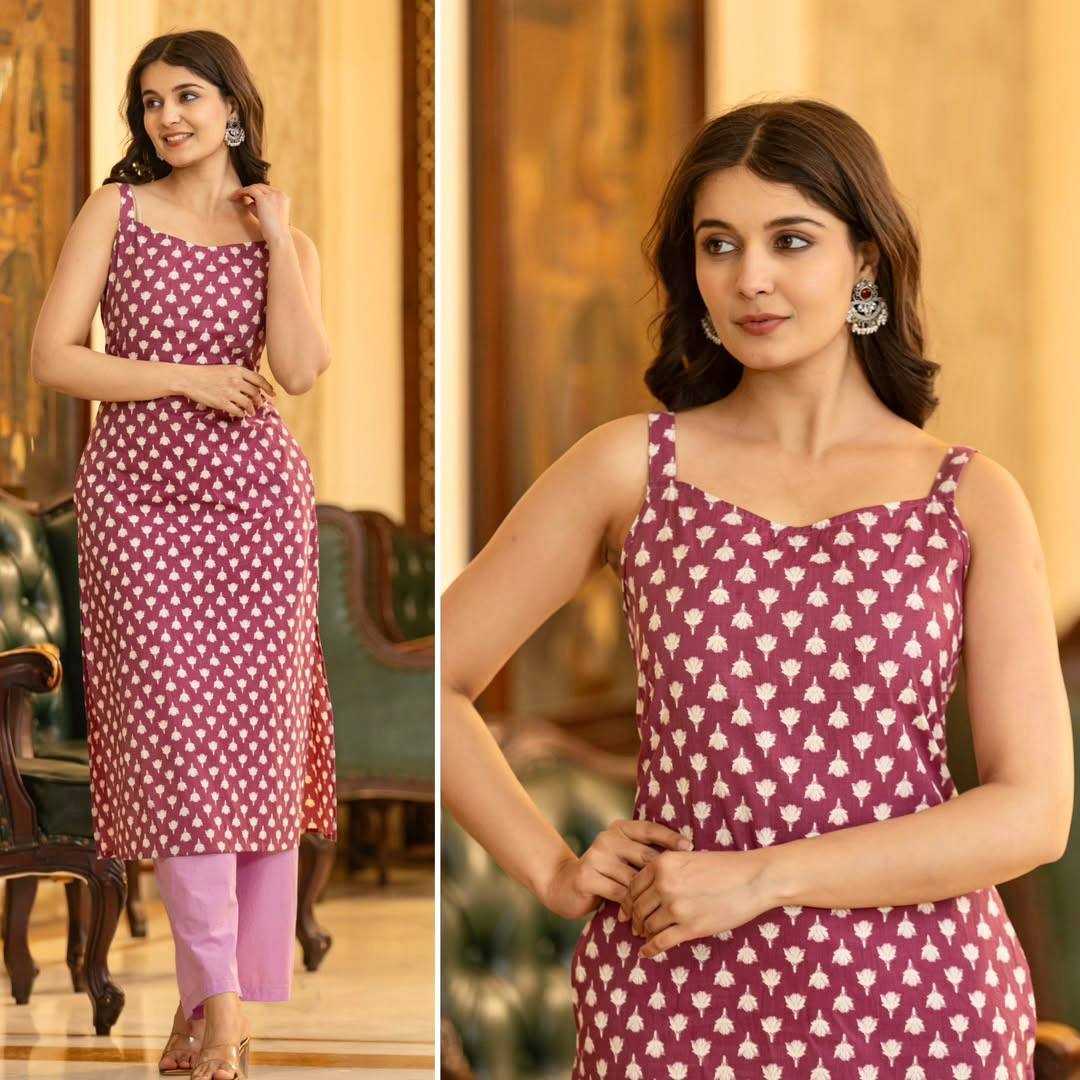 Ynf Cotton RIN125 Blush 3.0 Kurti Wedding Collections Wholesale Sleeveless Kurtis Mehendi Outfits Manufacturer- Kapda Export
