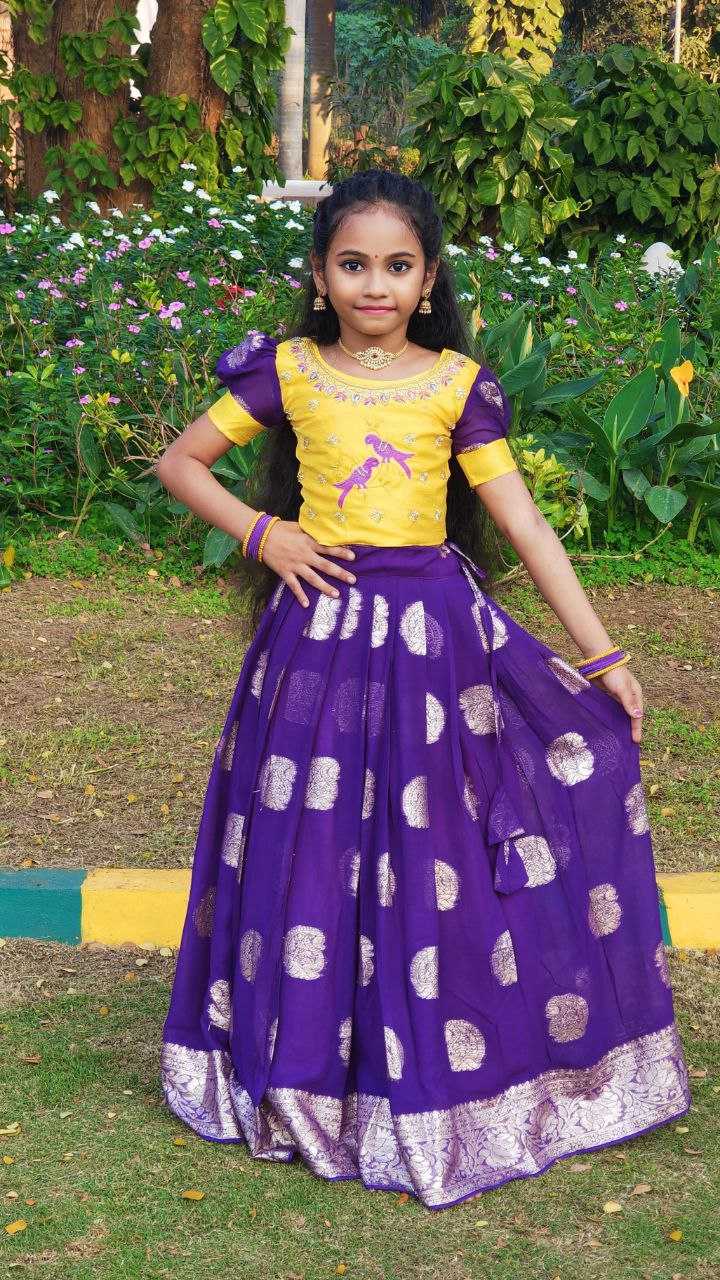 Ynf Heavy Silk RIN161 SYF15 Kids Wear Wedding Collections Wholesale Kids Lehenga Choli Mehendi Outfits Manufacturer- Kapda Export