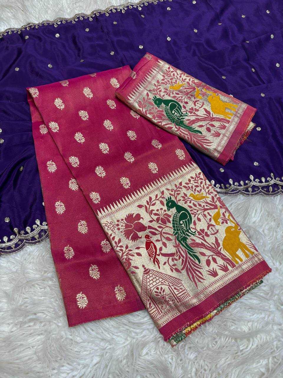 Ynf Jequard Silk RIN124 Ugadi Half saree collection Sarees Wedding Collections Wholesale Half Sarees Haldi Outfits Manufacturer- Kapda Export