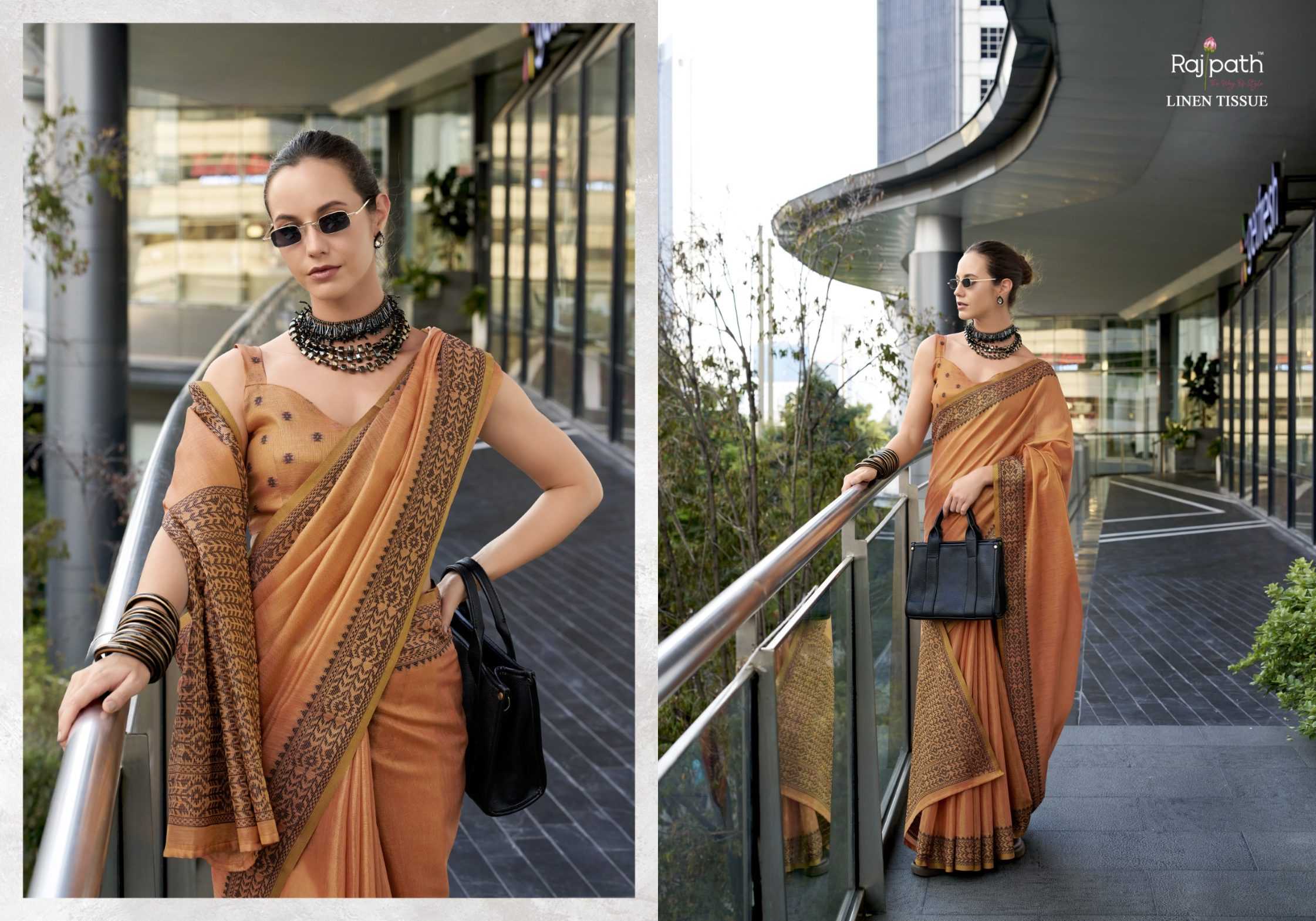 Ynf Linen KESH113 Rajpath-Blackberry Sarees Rakhi Collections Festive Collections Wholesale Party Wear Sarees Fancy Sarees Linen Sarees Manufacturer- Kapda Export