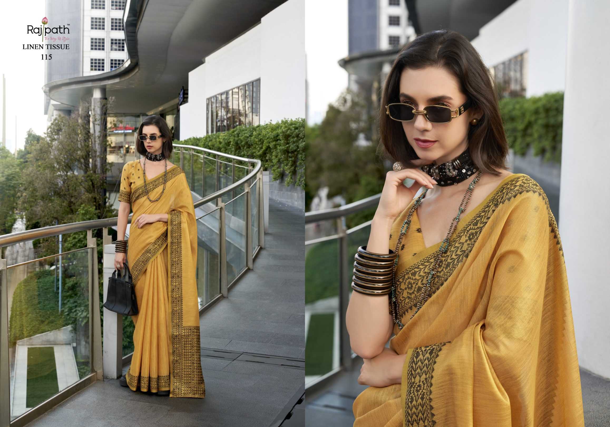 Ynf Linen KESH113 Rajpath-Blackberry Sarees Rakhi Collections Festive Collections Wholesale Party Wear Sarees Fancy Sarees Linen Sarees Manufacturer- Kapda Export