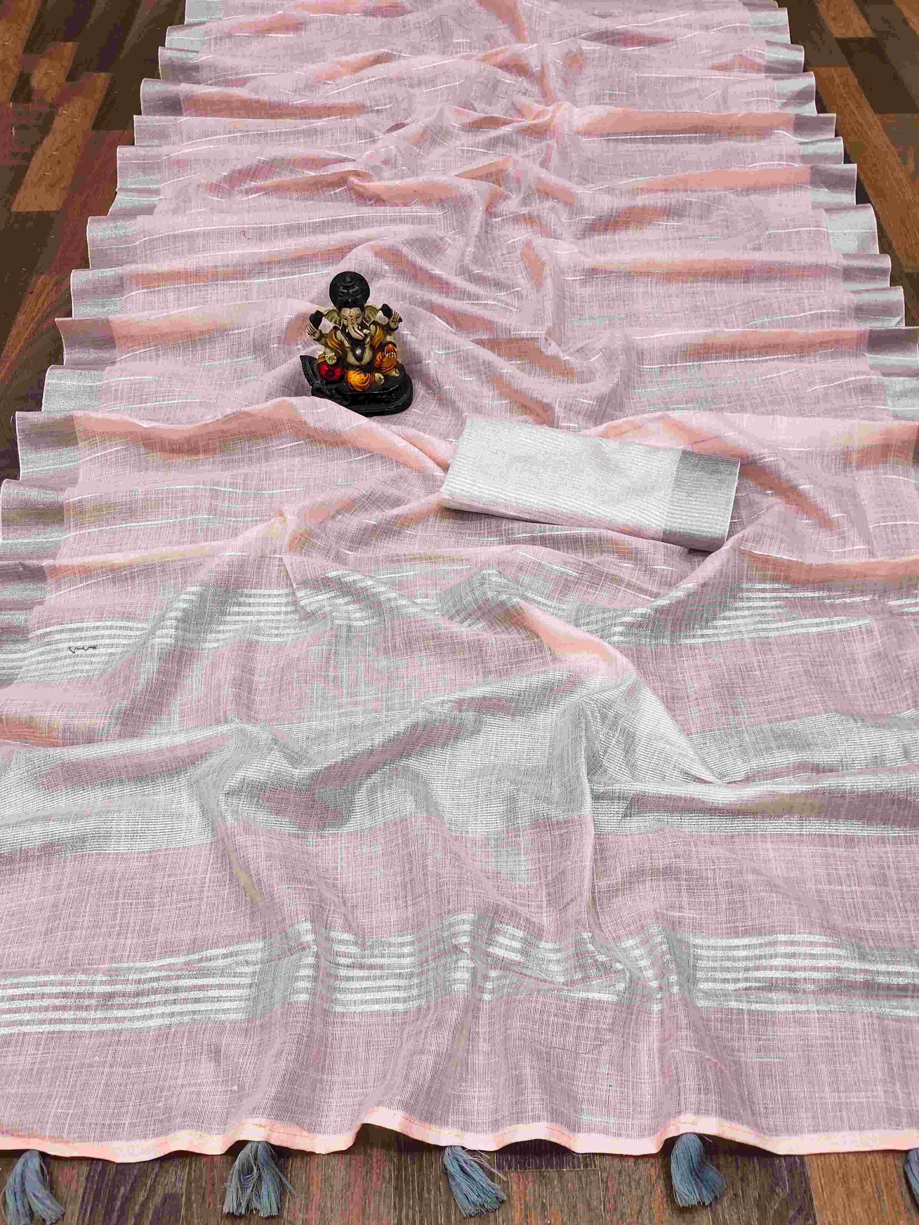 Ynf Linen RIN183 VAD09 Sarees Wedding Collections Festive Collections Wholesale Fancy Sarees Linen Sarees Reception Outfits Manufacturer- Kapda Export