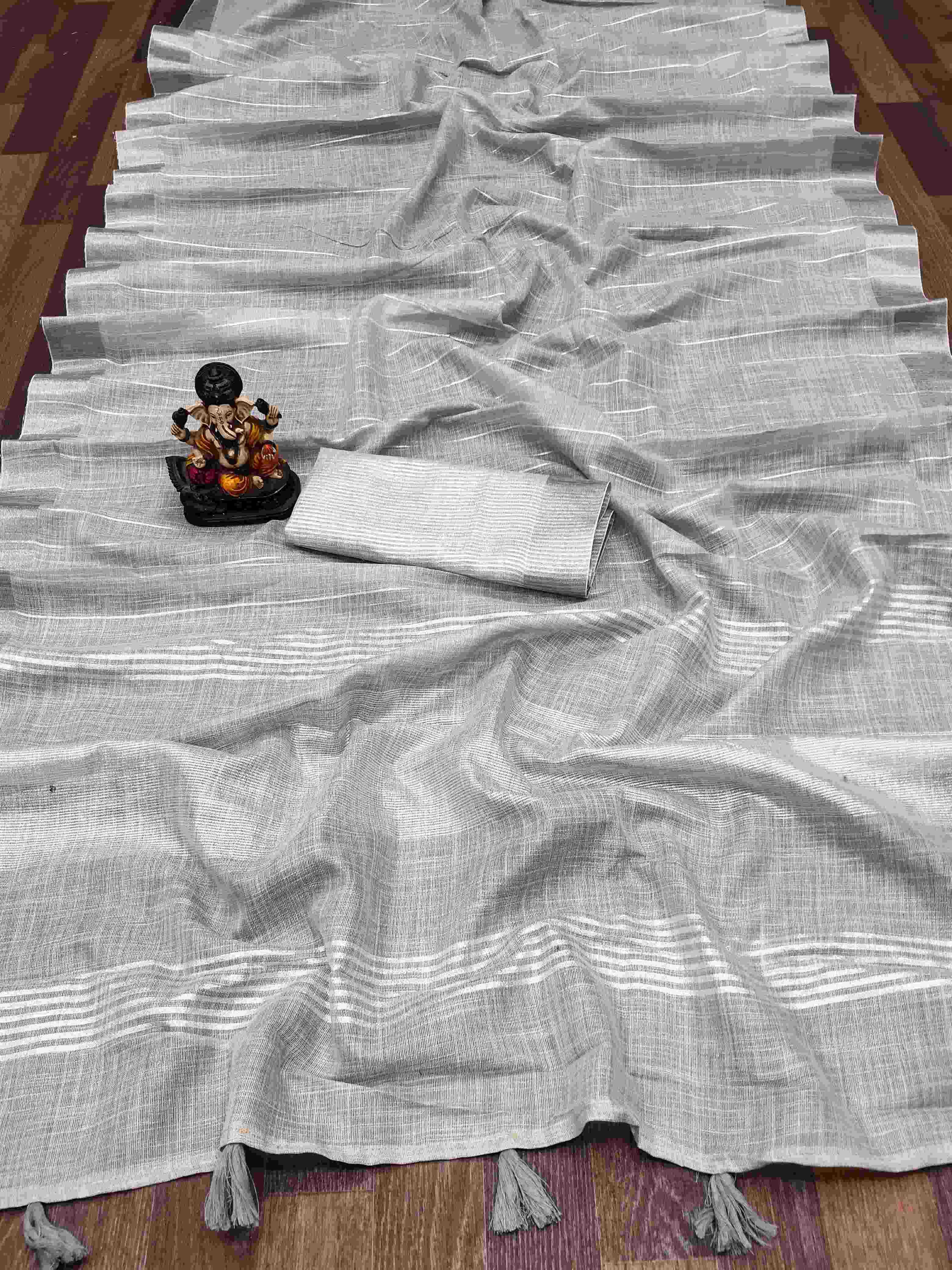 Ynf Linen RIN183 VAD09 Sarees Wedding Collections Festive Collections Wholesale Fancy Sarees Linen Sarees Reception Outfits Manufacturer- Kapda Export