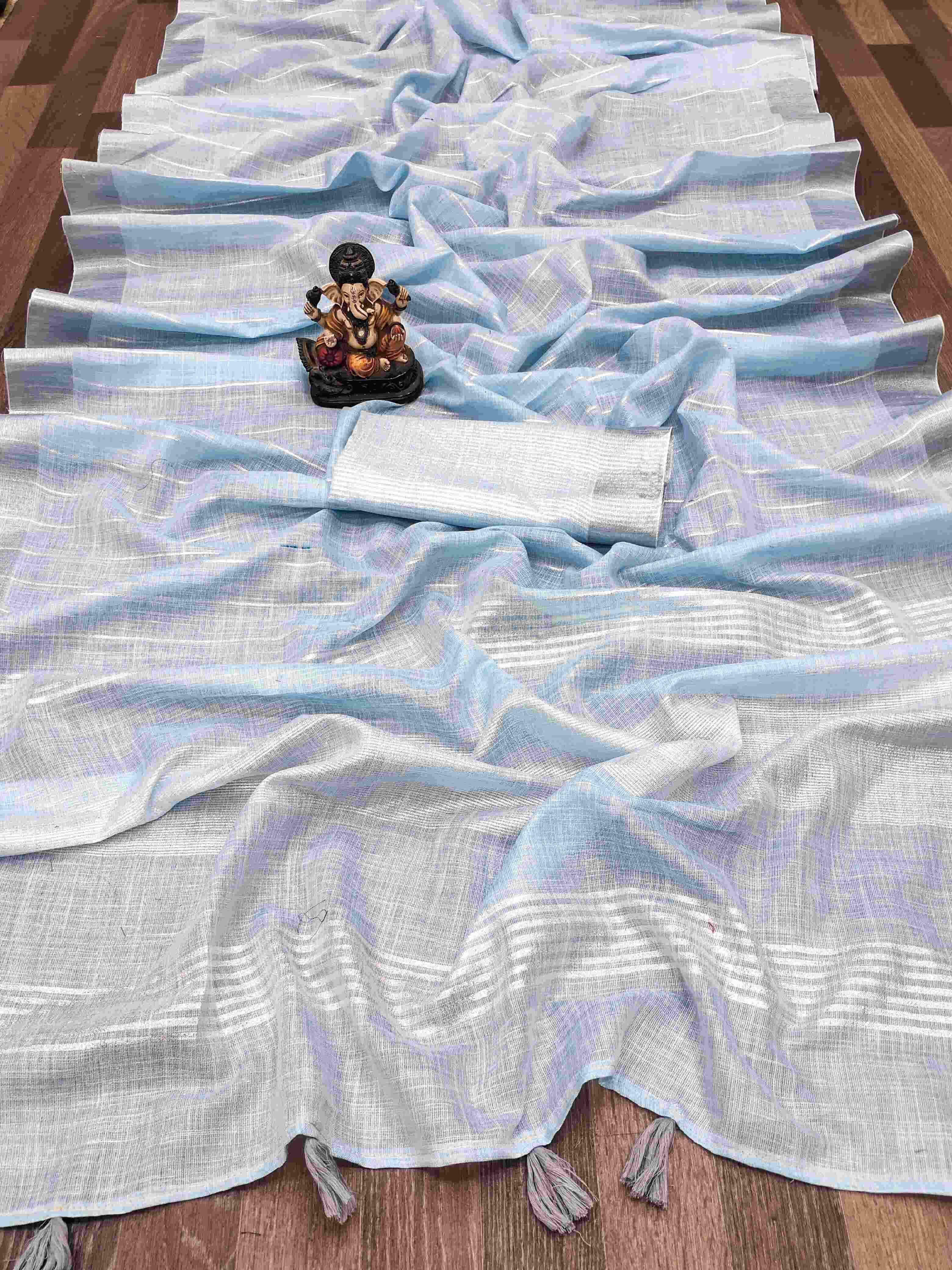 Ynf Linen RIN183 VAD09 Sarees Wedding Collections Festive Collections Wholesale Fancy Sarees Linen Sarees Reception Outfits Manufacturer- Kapda Export