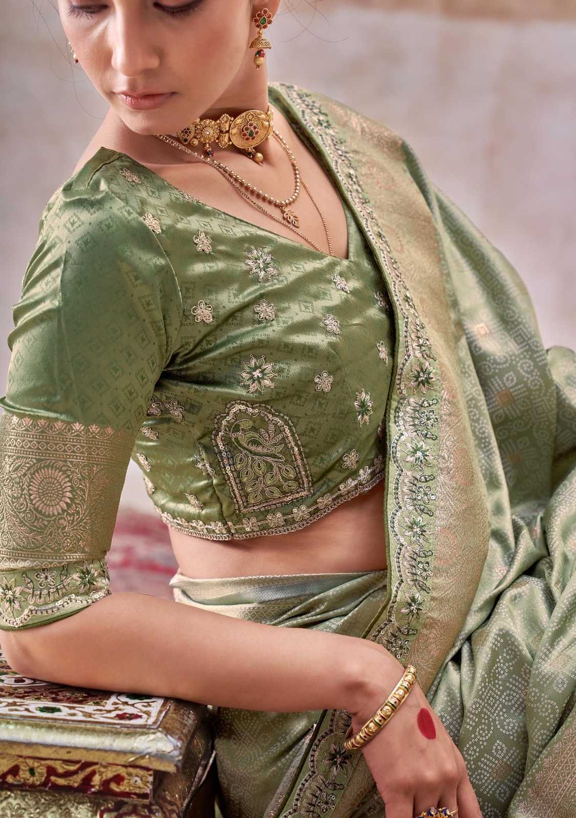 Ynf Satin Silk RIN184 Kala Jamun-Kalaa Sarees Diwali Collections Festive Collections Wholesale Fancy Sarees Embroidered Sarees Satin Sarees Manufacturer- Kapda Export