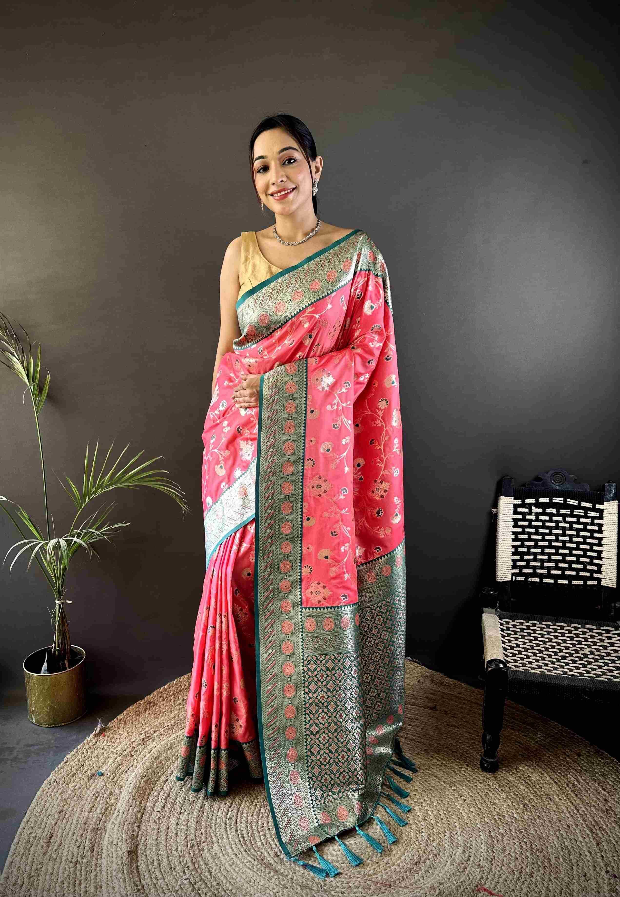 Ynf Silk RIN209 RAJWADA Sarees Wedding Collections Festive Collections Wholesale Fancy Sarees Silk Sarees Reception Outfits Manufacturer- Kapda Export