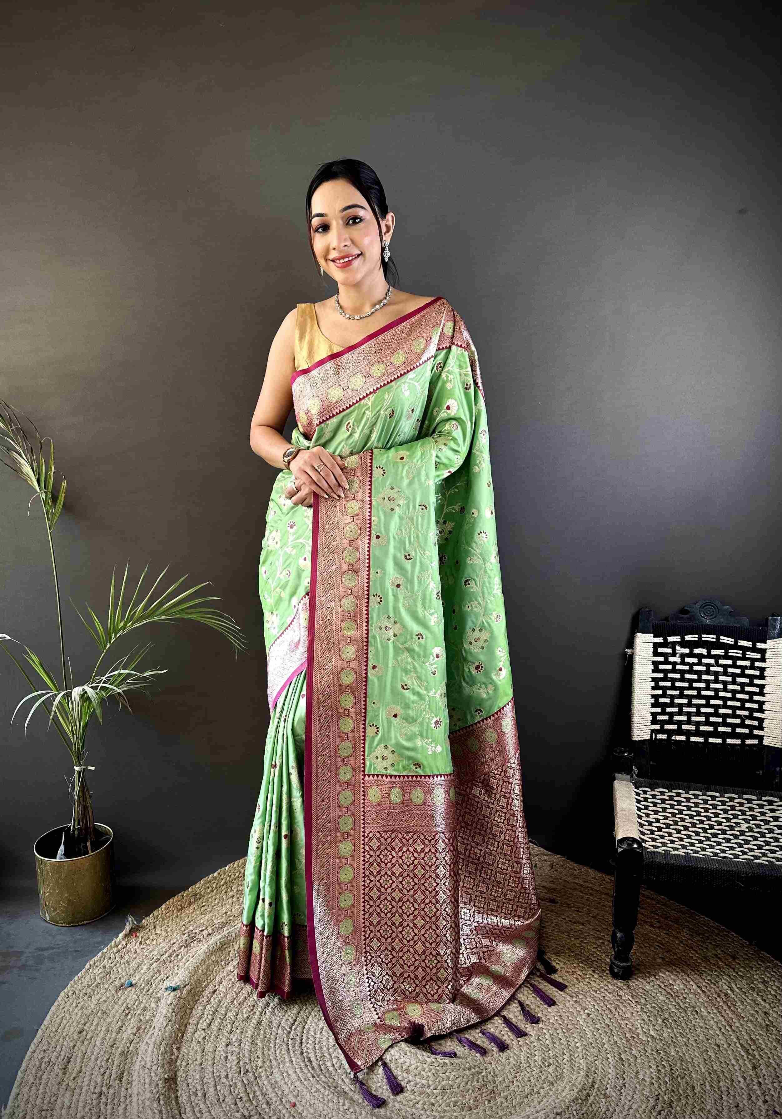 Ynf Silk RIN209 RAJWADA Sarees Wedding Collections Festive Collections Wholesale Fancy Sarees Silk Sarees Reception Outfits Manufacturer- Kapda Export