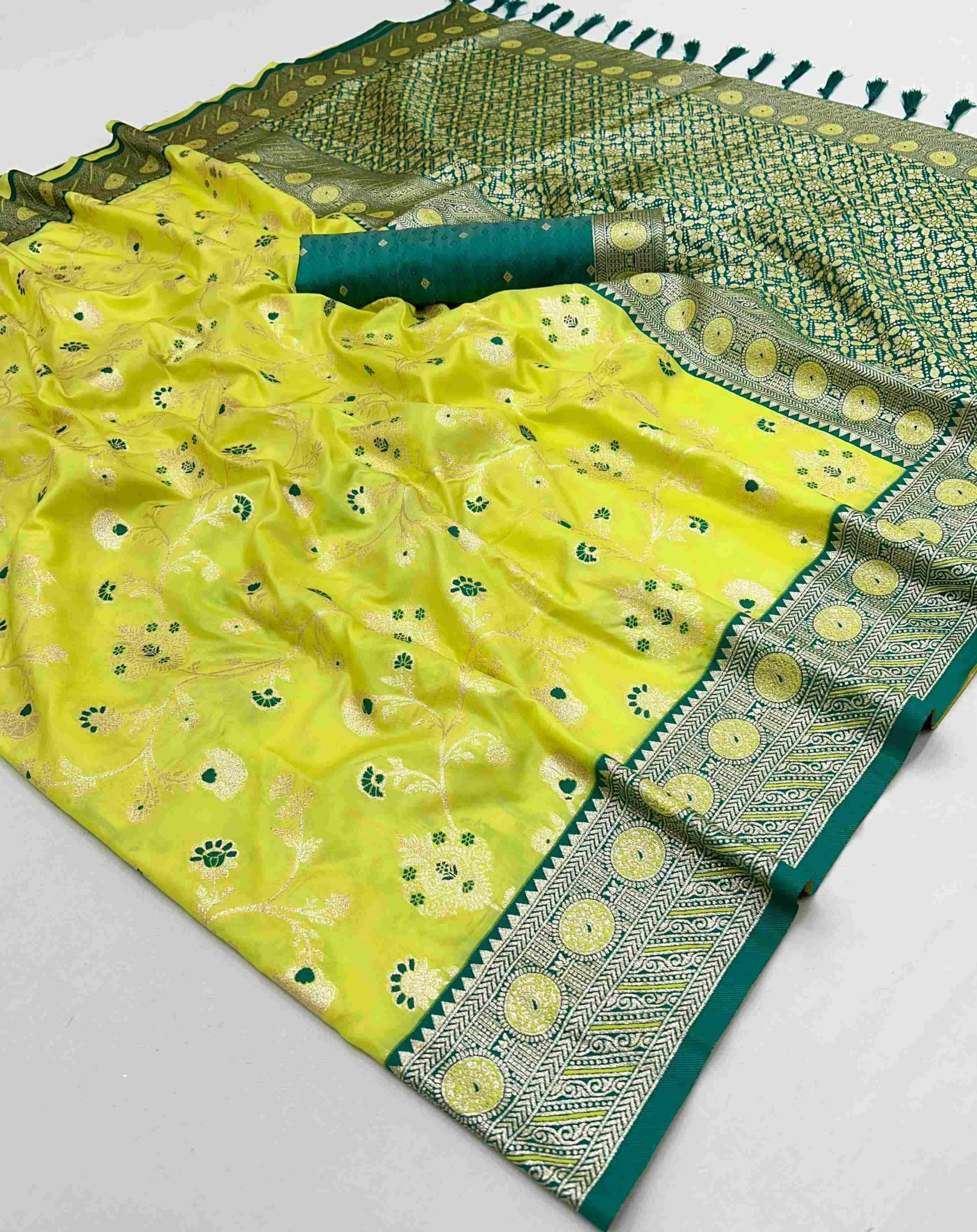 Ynf Silk RIN209 RAJWADA Silk Sarees Wedding Collections Wholesale Soft Silk Sarees Reception Outfits Manufacturer- Kapda Export