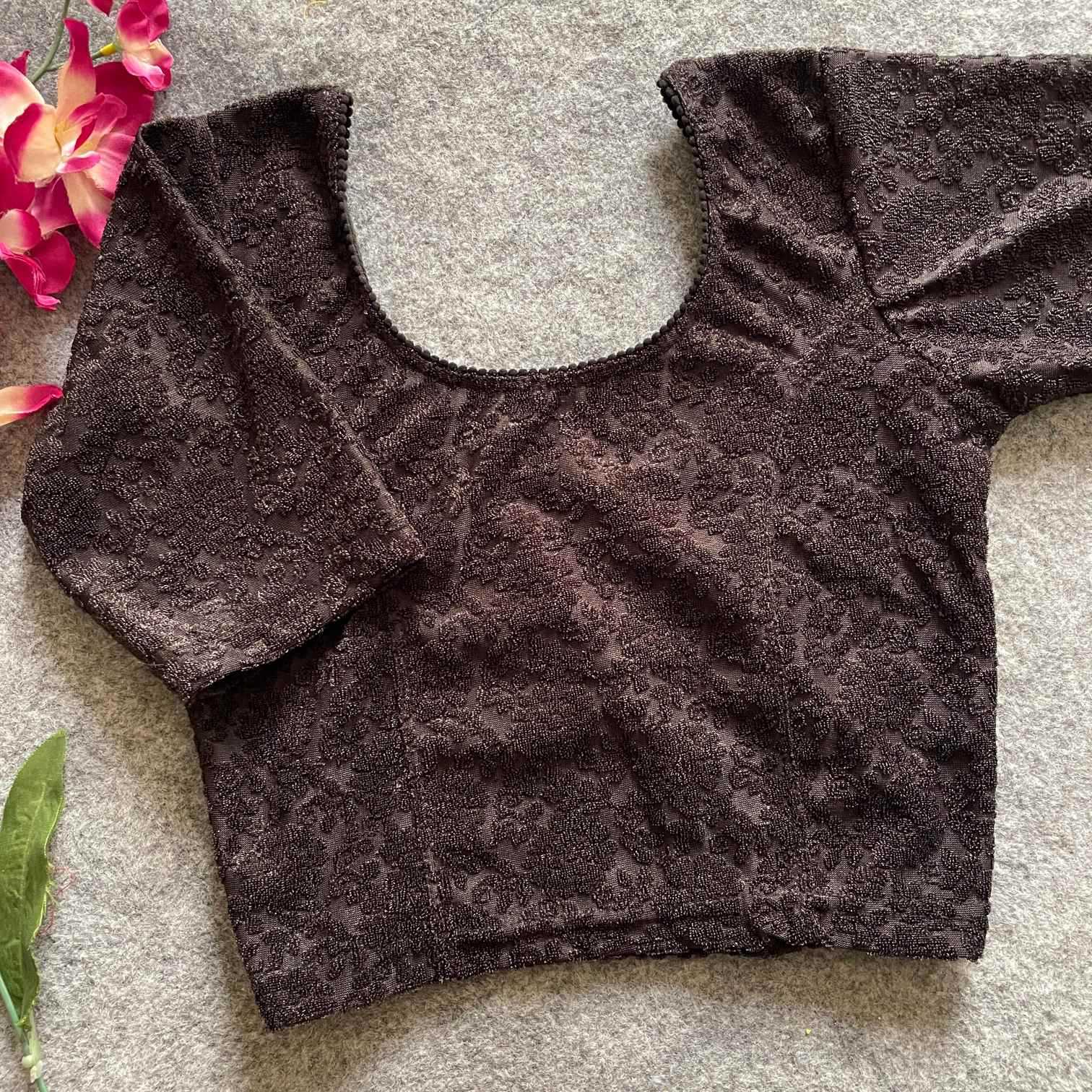 Ynf Polyester KESH426 104 Readymade Blouses Wholesale Designer Blouse Stretchable Blouse Manufacturer- Kapda Export