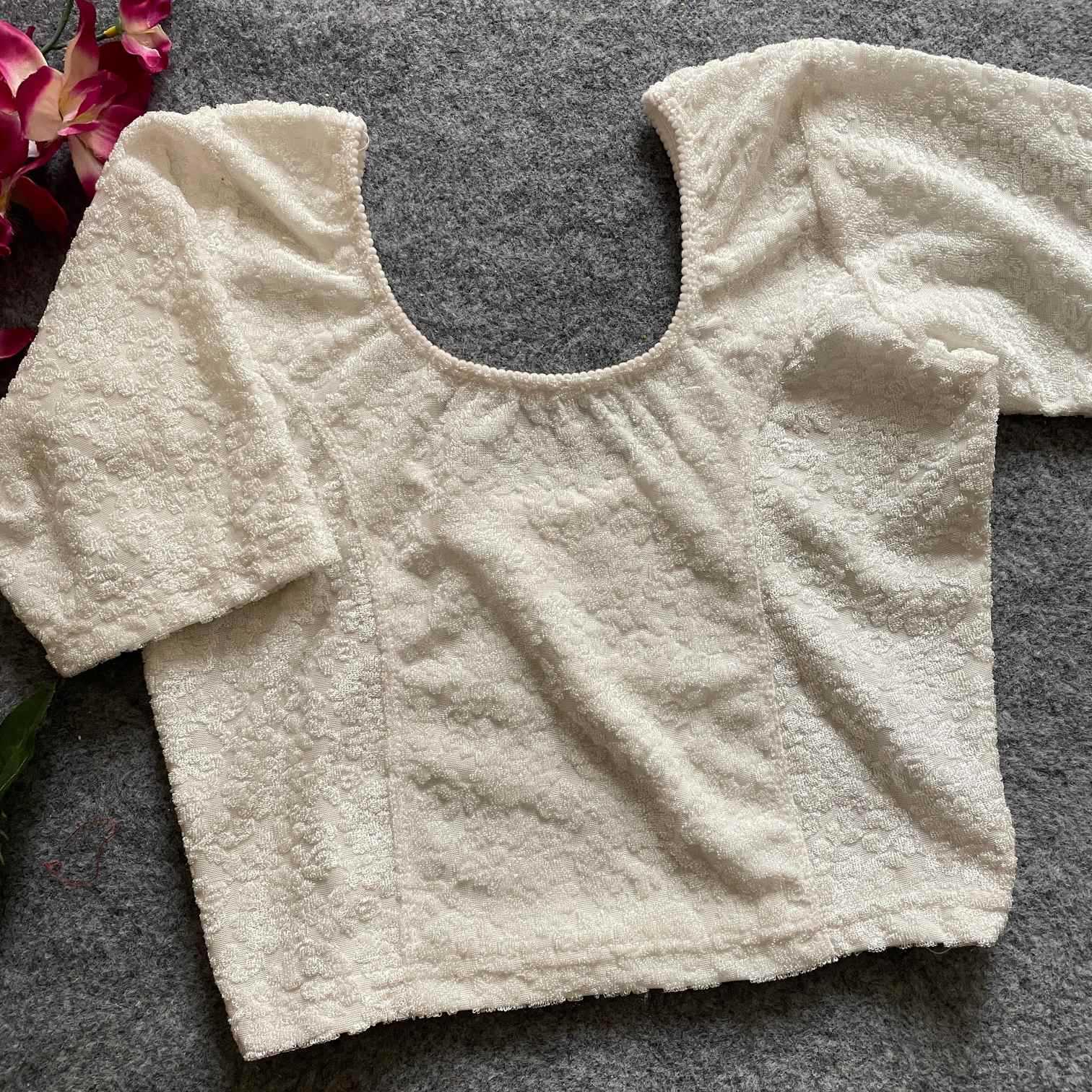 Ynf Polyester KESH426 104 Readymade Blouses Wholesale Designer Blouse Stretchable Blouse Manufacturer- Kapda Export