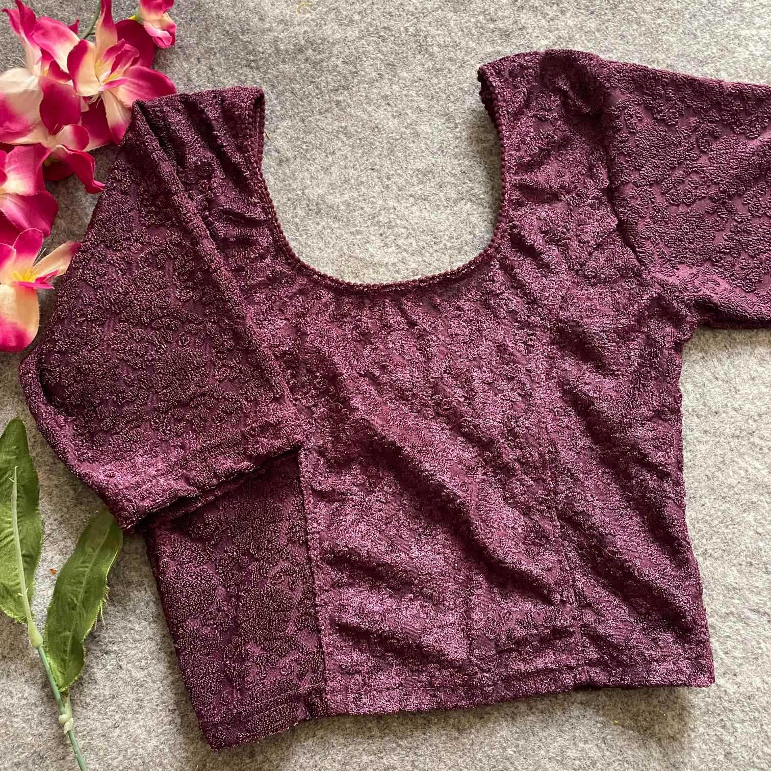 Ynf Polyester KESH426 104 Readymade Blouses Wholesale Designer Blouse Stretchable Blouse Manufacturer- Kapda Export