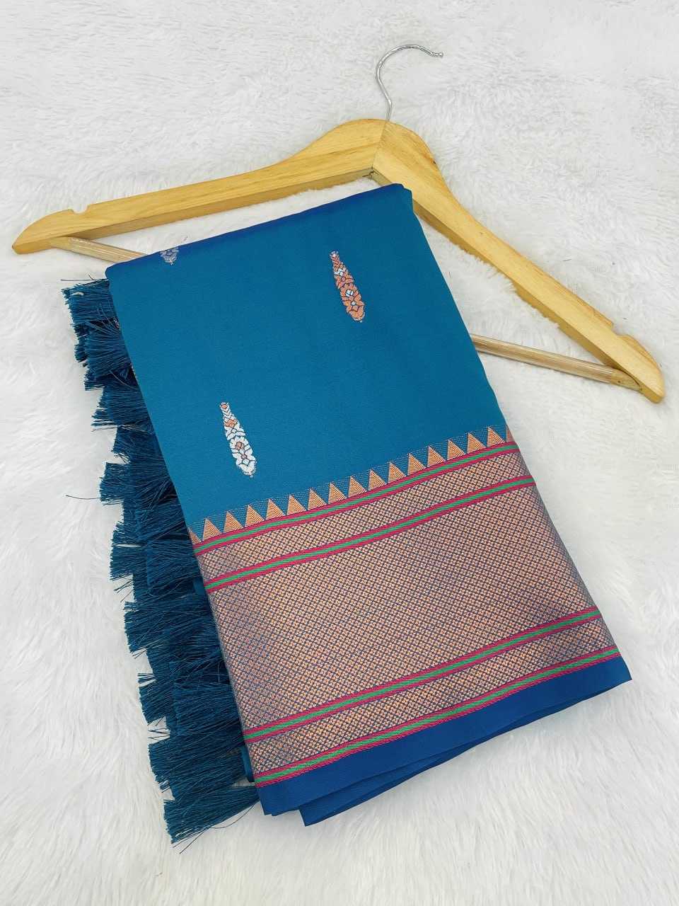 Ynf Soft Silk RIN116 GAURI Silk Sarees Wholesale Paithani Sarees Heavy Silk Sarees Pure Zari Silk Sarees Manufacturer- Kapda Export