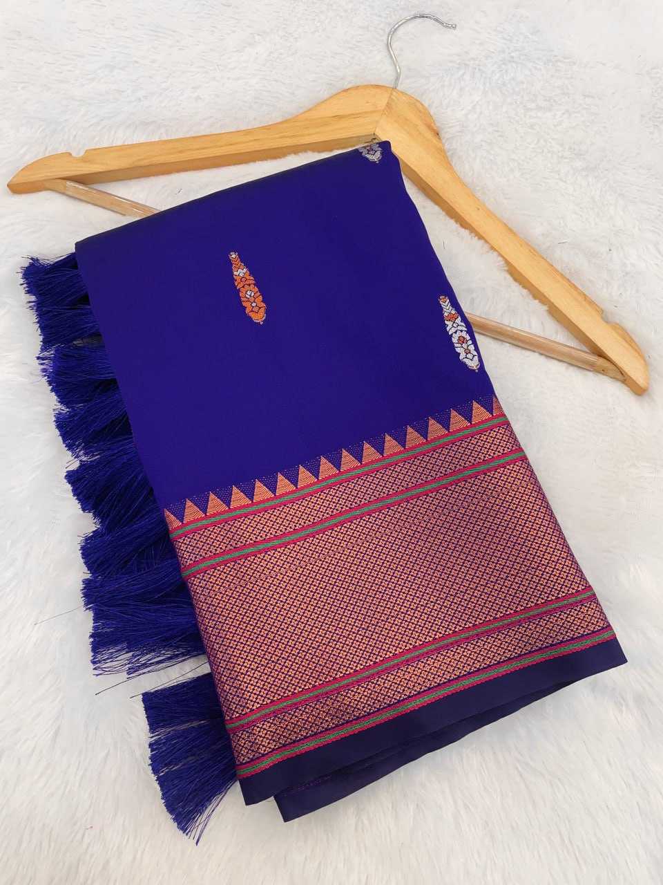 Ynf Soft Silk RIN116 GAURI Silk Sarees Wholesale Paithani Sarees Heavy Silk Sarees Pure Zari Silk Sarees Manufacturer- Kapda Export