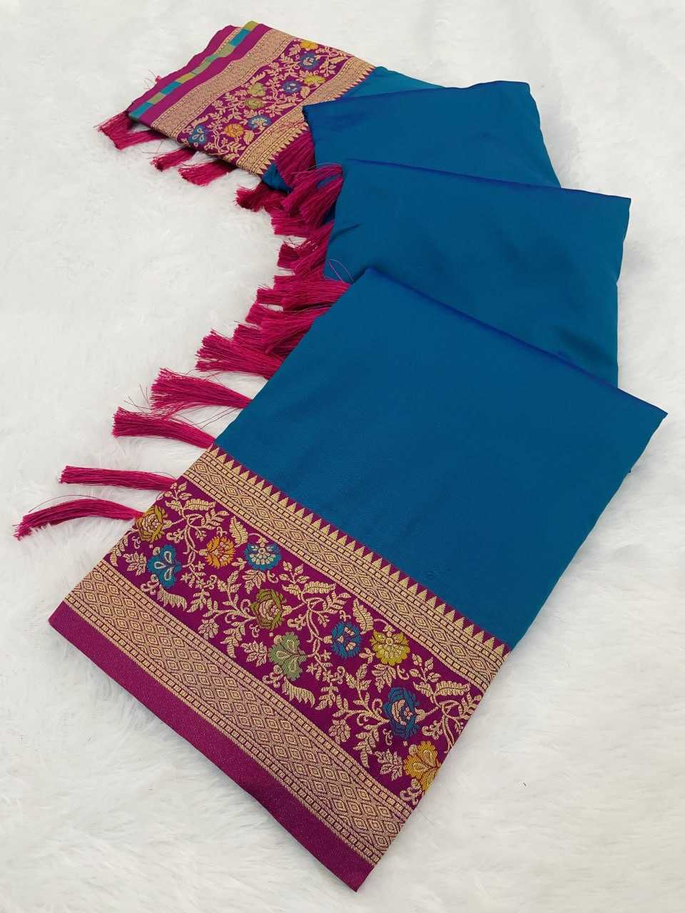 Ynf Soft Silk RIN116 ROSHNI Silk Sarees Wholesale Paithani Sarees Printed Silk Saree Pure Zari Silk Sarees Manufacturer- Kapda Export