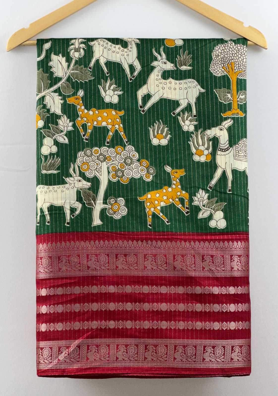 Ynf Batik RIN203 207 Sarees Wedding Collections Festive Collections Wholesale Batik Sarees Kalamkari Sarees Sarees With Blouse Manufacturer- Kapda Export