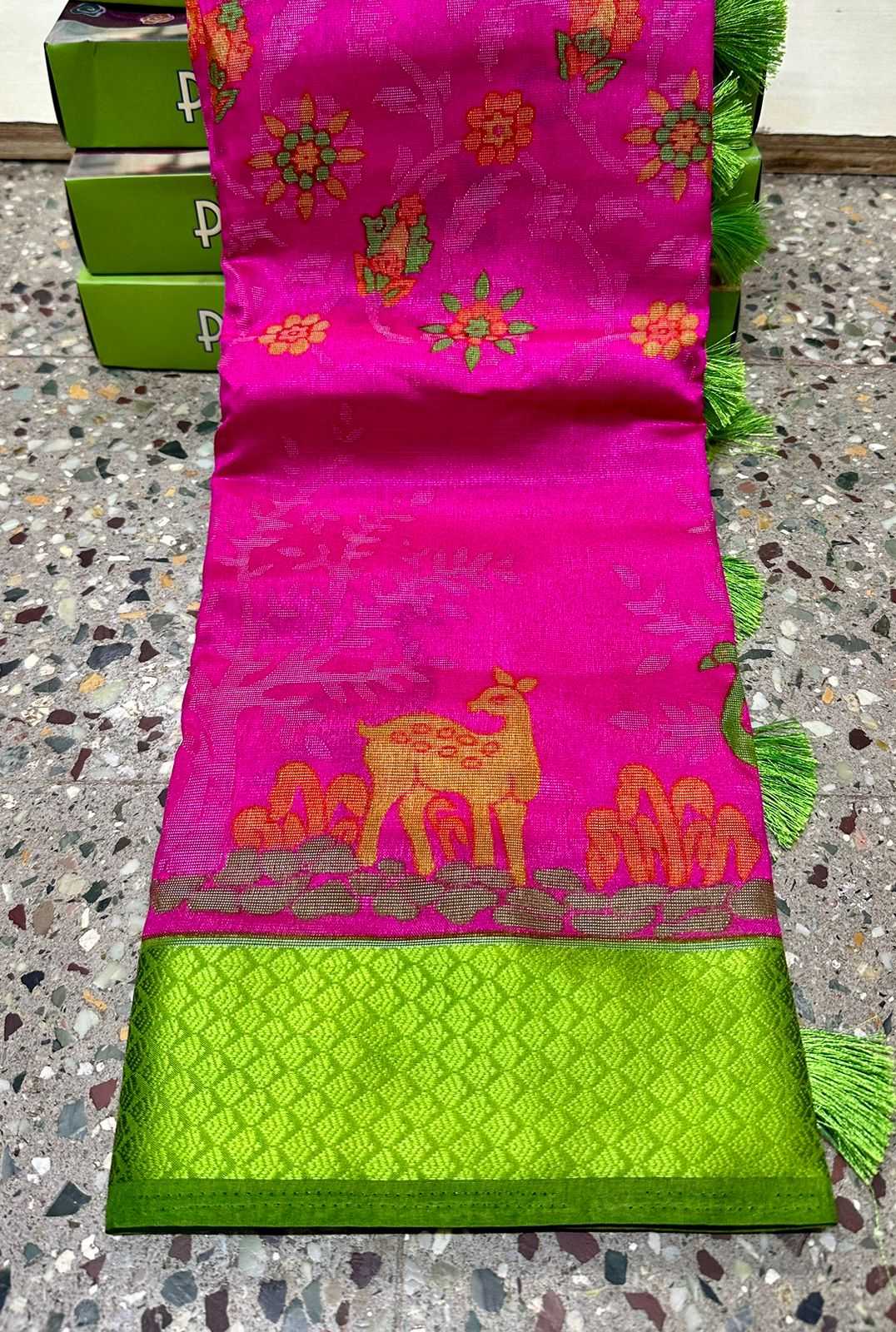 Ynf Brass RIN203 268 Sarees Wedding Collections Festive Collections Wholesale Brasso Sarees Bridal Sarees Cutwork Saree Manufacturer- Kapda Export