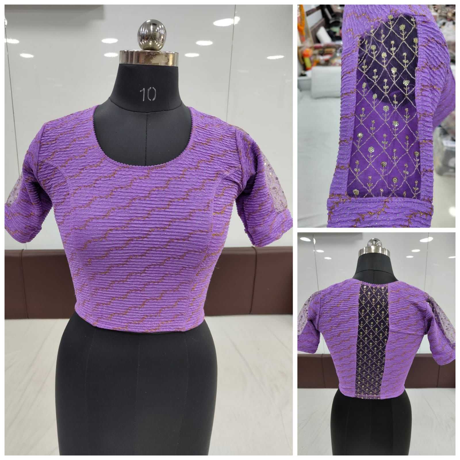 Ynf Crush Silk KESH426 NAINA-1 Readymade Blouses Wedding Collections Festive Collections Wholesale Stretchable Blouse Embroidered Blouses Party Wear Blouse Manufacturer- Kapda Export