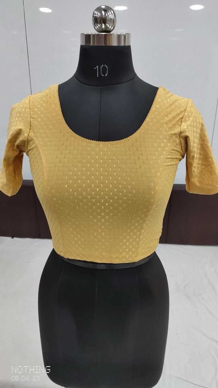 Ynf Dobby KESH426 MATTY-9 Readymade Blouses Wedding Collections Festive Collections Wholesale Stretchable Blouse Cotton Blouse Party Wear Blouse Manufacturer- Kapda Export