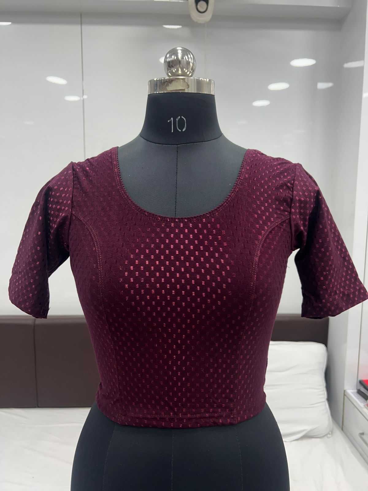 Ynf Dobby KESH426 MATTY-9 Readymade Blouses Wedding Collections Festive Collections Wholesale Stretchable Blouse Cotton Blouse Party Wear Blouse Manufacturer- Kapda Export