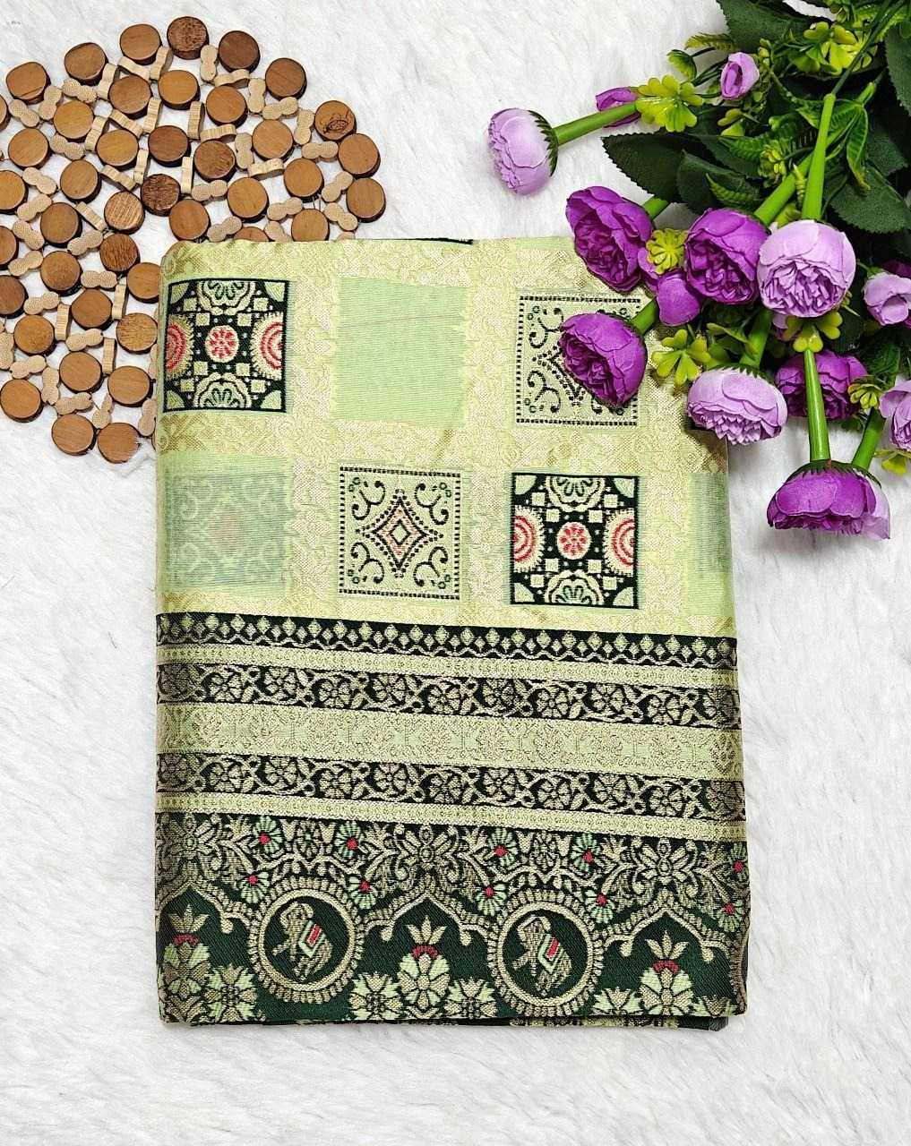 Ynf Kota Checks RIN207 132 Sarees Wholesale Jacquard Saree Zari Border Sarees Kora Sarees Manufacturer- Kapda Export