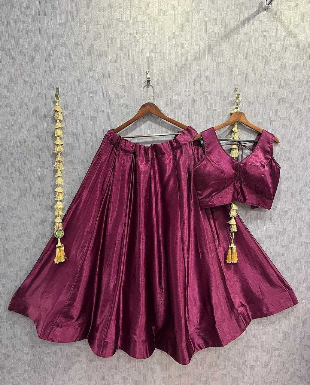 Ynf Satin Silk RIN157 PC-50096 Lehengas Festive Collections Plus Size Collections Wholesale Satin Lehenga Lehenga With Blouse Plus Size Lehenga Manufacturer- Kapda Export