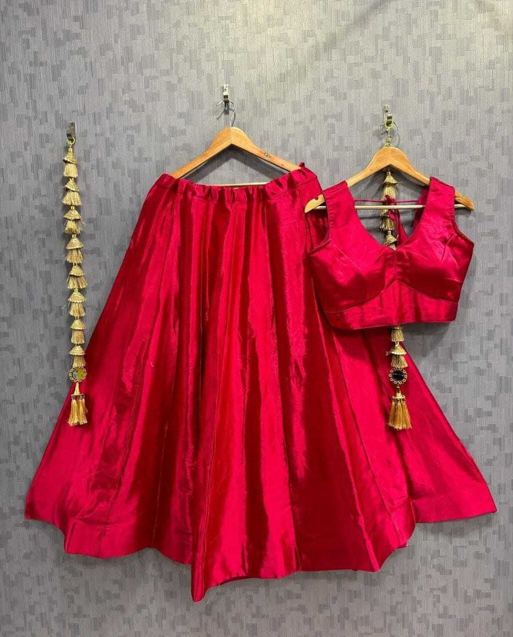 Ynf Satin Silk RIN157 PC-50096 Lehengas Festive Collections Plus Size Collections Wholesale Satin Lehenga Lehenga With Blouse Plus Size Lehenga Manufacturer- Kapda Export