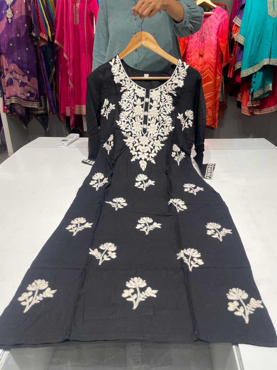 Ynf Slub Reyon RIN190 PN Kurti Set Wise Setwise Collections Wholesale Sale Catalogs Manufacturer- Kapda Export