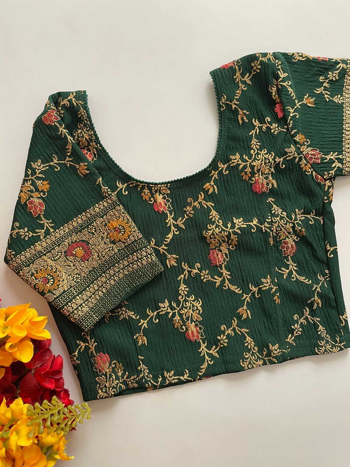 Ynf Cotton KESH426 227 Readymade Blouses Wedding Collections Festive Collections Wholesale Stretchable Blouse Cotton Blouse Party Wear Blouse Manufacturer- Kapda Export