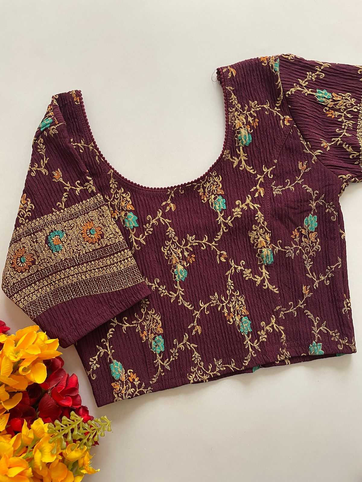 Ynf Cotton KESH426 227 Readymade Blouses Wedding Collections Festive Collections Wholesale Stretchable Blouse Cotton Blouse Party Wear Blouse Manufacturer- Kapda Export