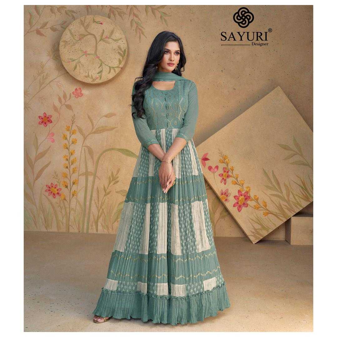 Ynf Fancy KESH481 SAYURI-1 Gowns Wedding Collections Festive Collections Wholesale Designer Gowns Lightweight Gowns Pre-Wedding Photoshoot Outfits Manufacturer- Kapda Export