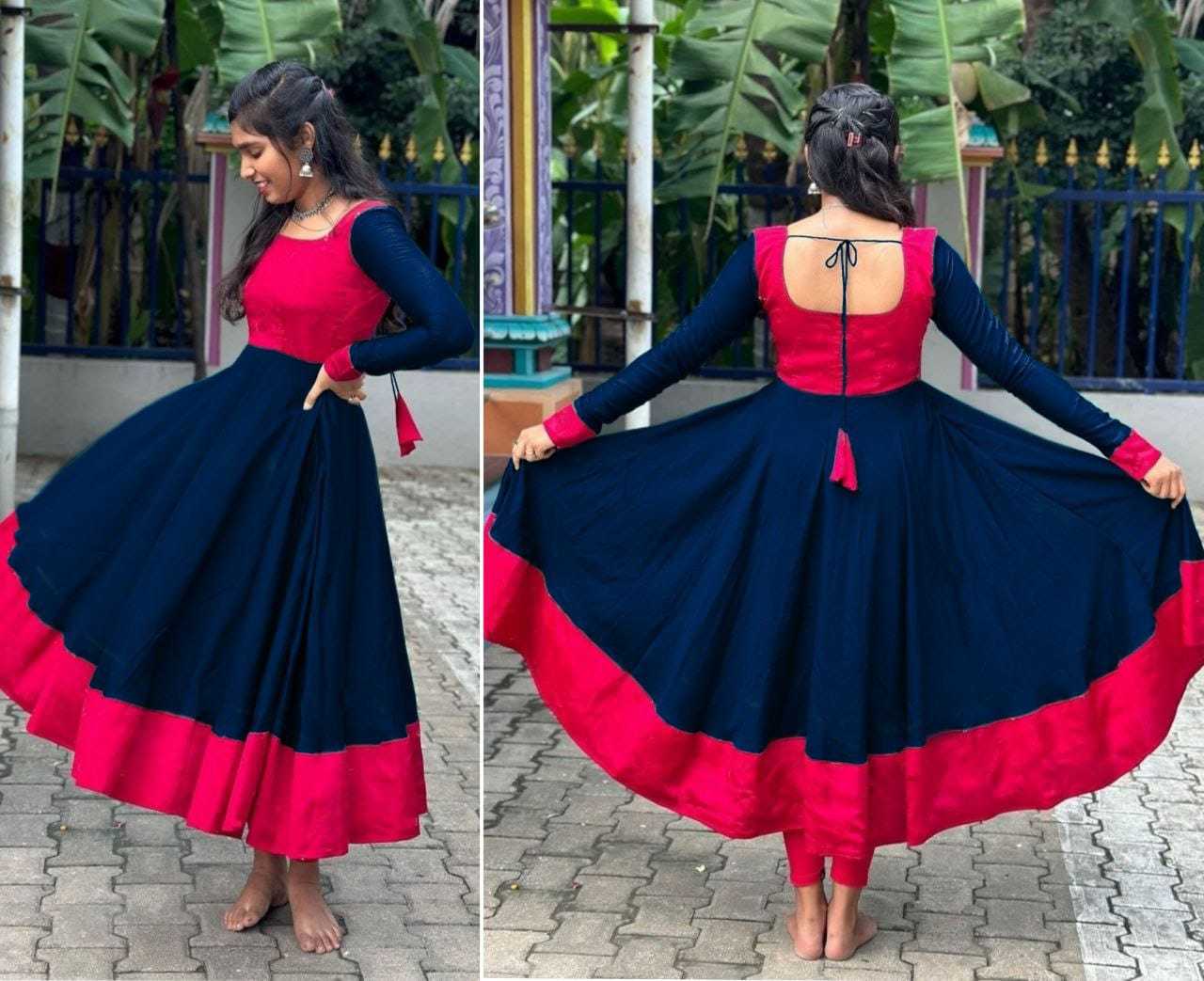 Ynf Georgette RIN157 2708 Gowns Wedding Collections Festive Collections Wholesale Georgette Gown Designer Gowns After-Party Outfits Manufacturer- Kapda Export