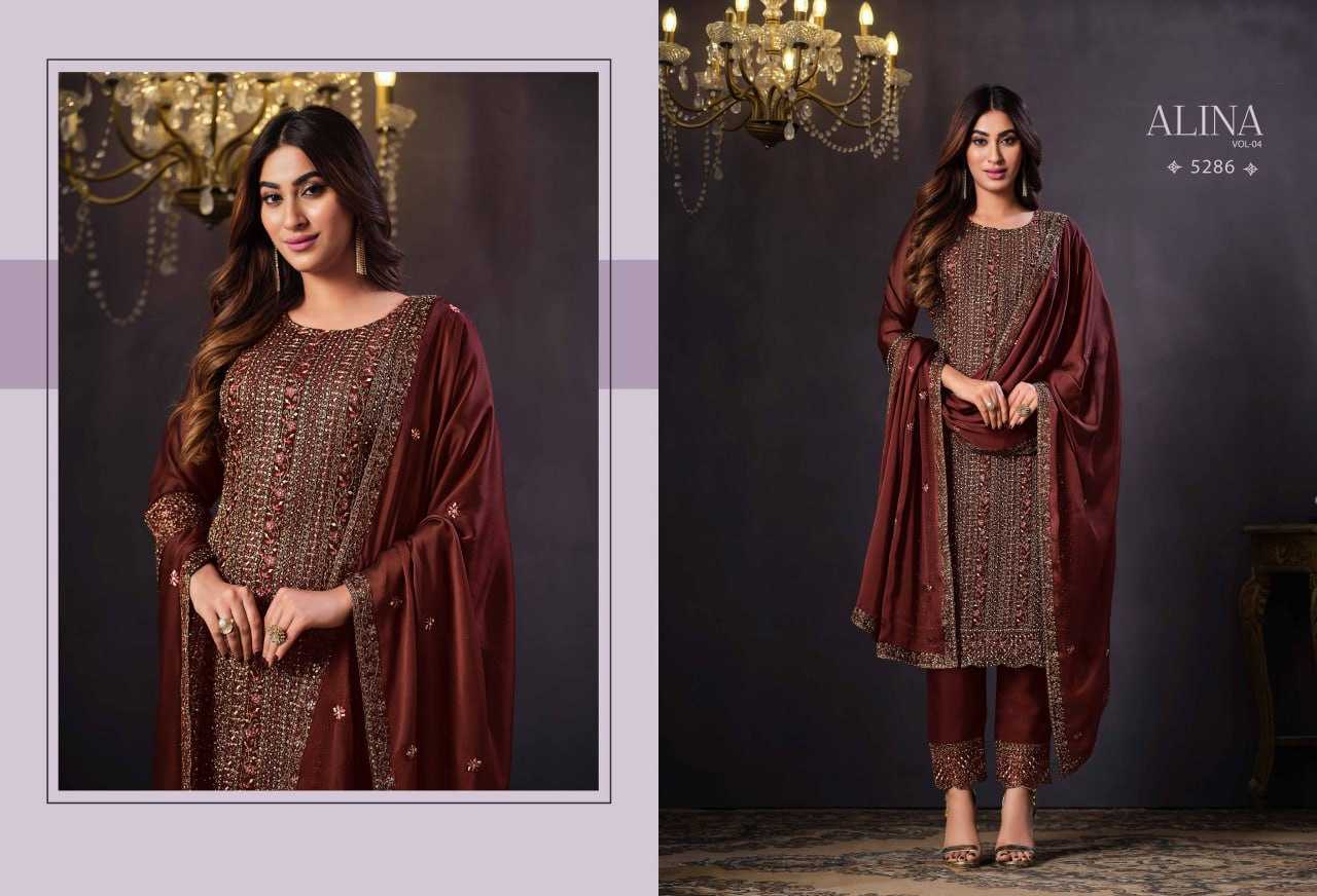 Ynf Rangoli Silk KESH504 5281 Suits & Dresses Wholesale Semi-Stitched Suits A-Line Suits Casual Dresses Manufacturer- Kapda Export