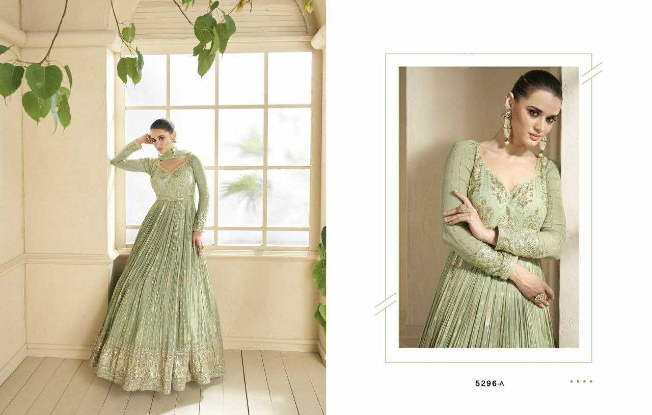 Ynf Georgette RIN131 5296 Suits & Dresses Wholesale Anarkali Suits Semi Stitched Suits Semi-Stitched Suits Manufacturer- Kapda Export